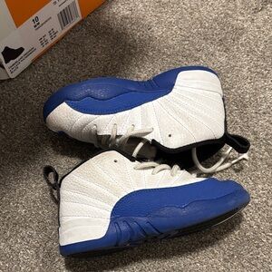 Jordan Kids Sneakers White and Blue